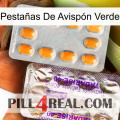 Pestañas De Avispón Verde new12